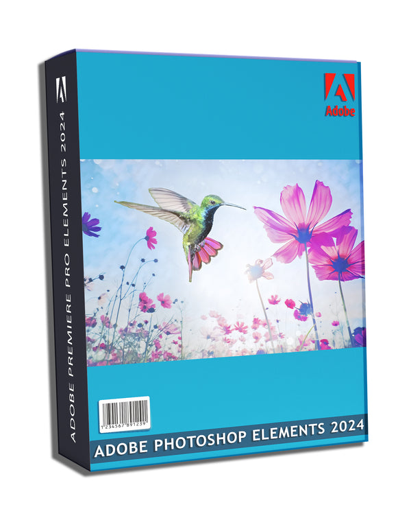 Adobe Photoshop Elements 2024 For Windows Lifetime License | Email Delivery