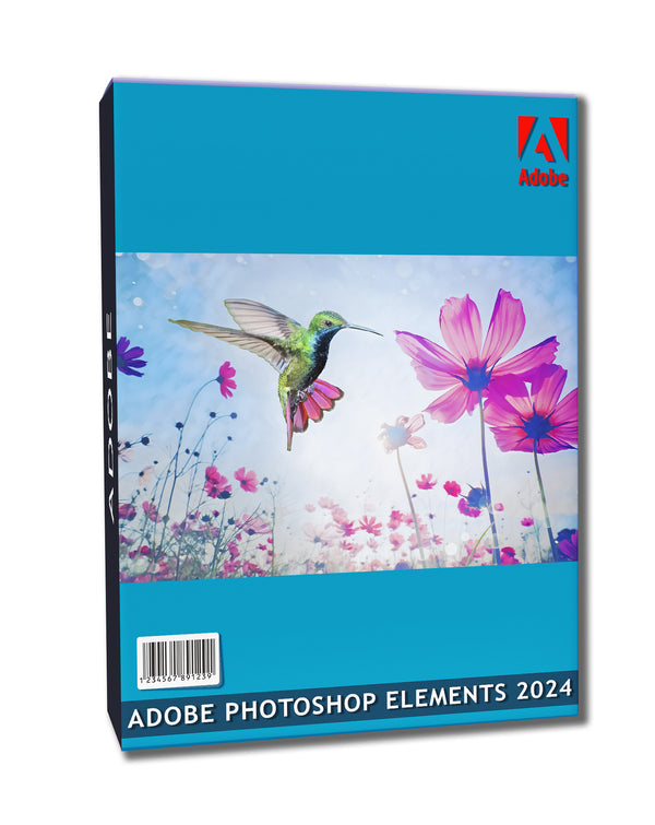 Adobe Photoshop Elements 2024 For Windows Lifetime License | Email Delivery